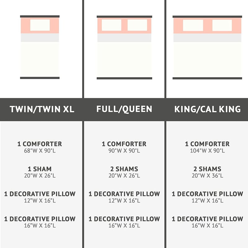 Intelligent Design Raina Full/Queen Comforter Set, Soft Microfiber, Modern Geometric Metallic Bed Set, 5 Pieces College Bedding with 2 Shams, 2 Toss Pillows White/Silver - Image 5